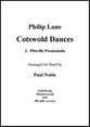 Cotswold Dances Movt. 3 Pittville Promenade Concert Band sheet music cover